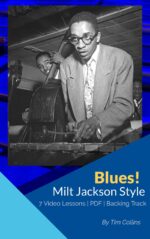 Milt Jackson Style Blues Course