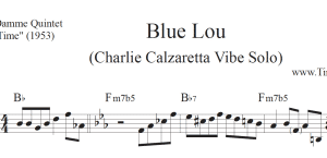 Charlie Calzaretta Blue Lou